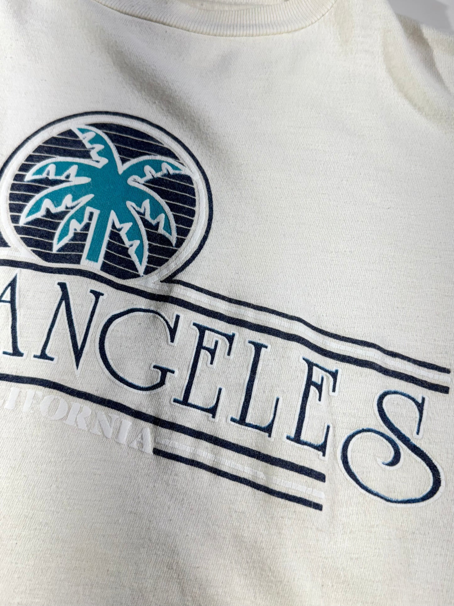 Vintage Los Angeles T-Shirt 90's Graphic Tee Single Stitch