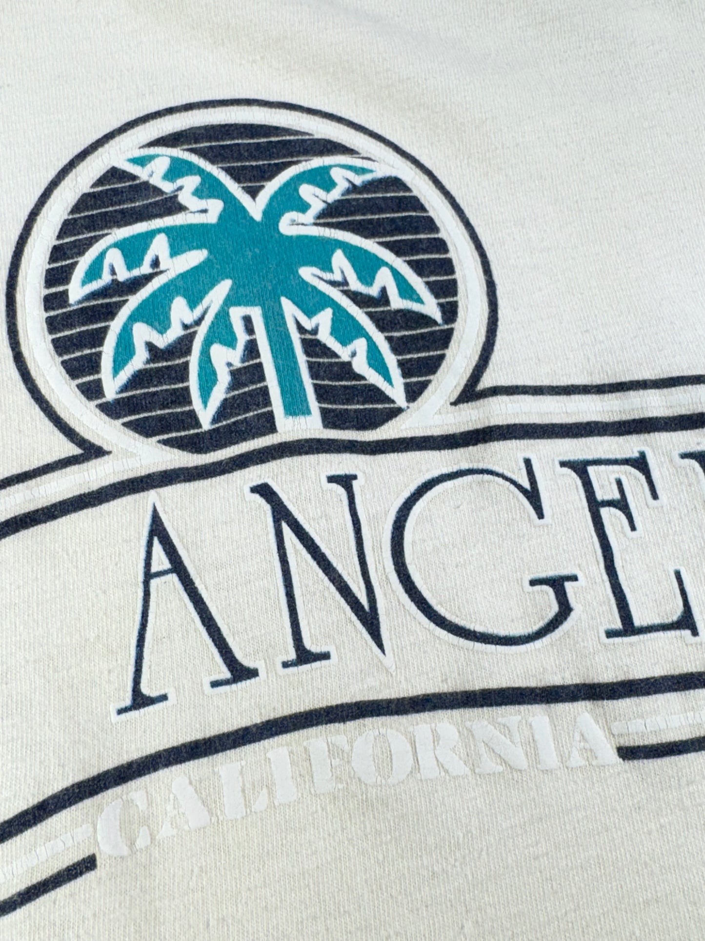 Vintage Los Angeles T-Shirt 90's Graphic Tee Single Stitch