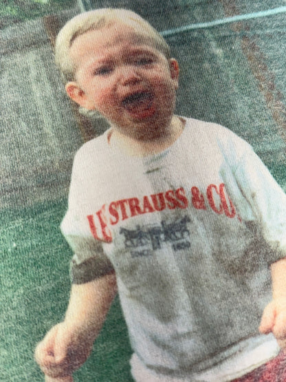 Vintage I Want My Poppa T-Shirt Funny Crying Kid