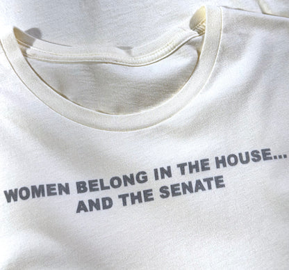 Vintage Women Belong In The House And The Senate T-Shirt