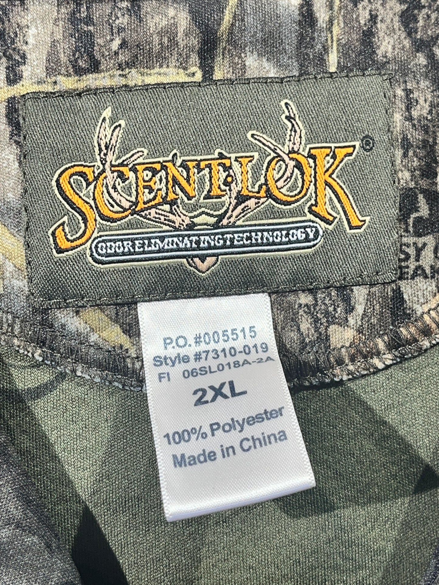 Vintage Real Tree Jacket Hunting Silk Soft