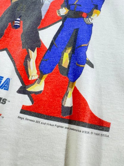 Vintage 1995 Virtua Fighter Sega Genesis Video Game Promo T-shirt Made In USA Single Stitch Rare