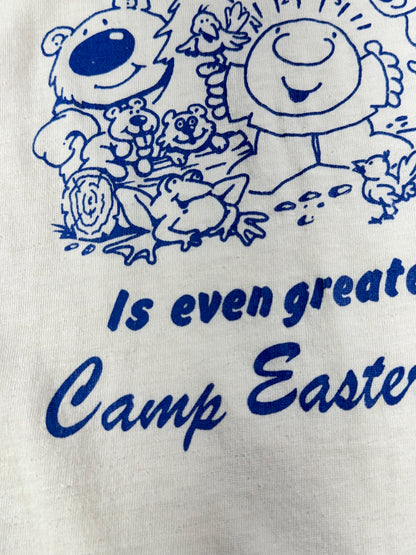 Vintage The Great Outdoors T-Shirt Ziggy Ultra Thin USA Made Ringer Camp Easter Seal