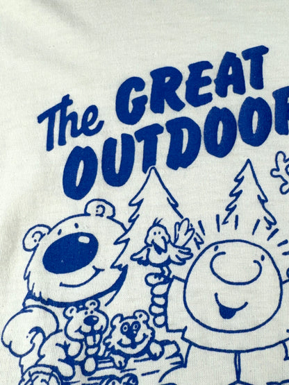 Vintage The Great Outdoors T-Shirt Ziggy Ultra Thin USA Made Ringer Camp Easter Seal