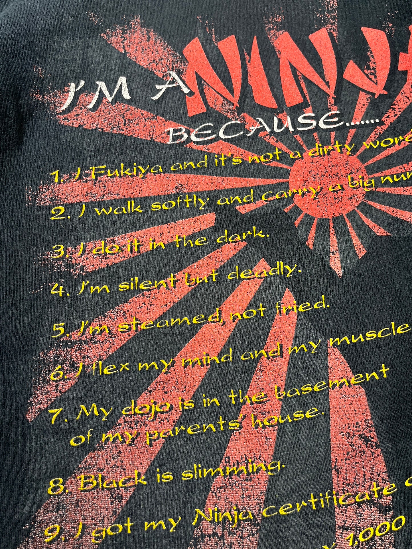 Vintage Ninja T-Shirt I'm A Ninja