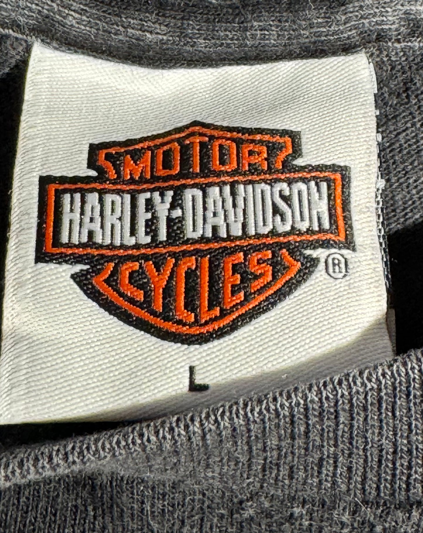 Vintage Harley Davidson Long Sleeve T-Shirt USA Made Boxy Fit