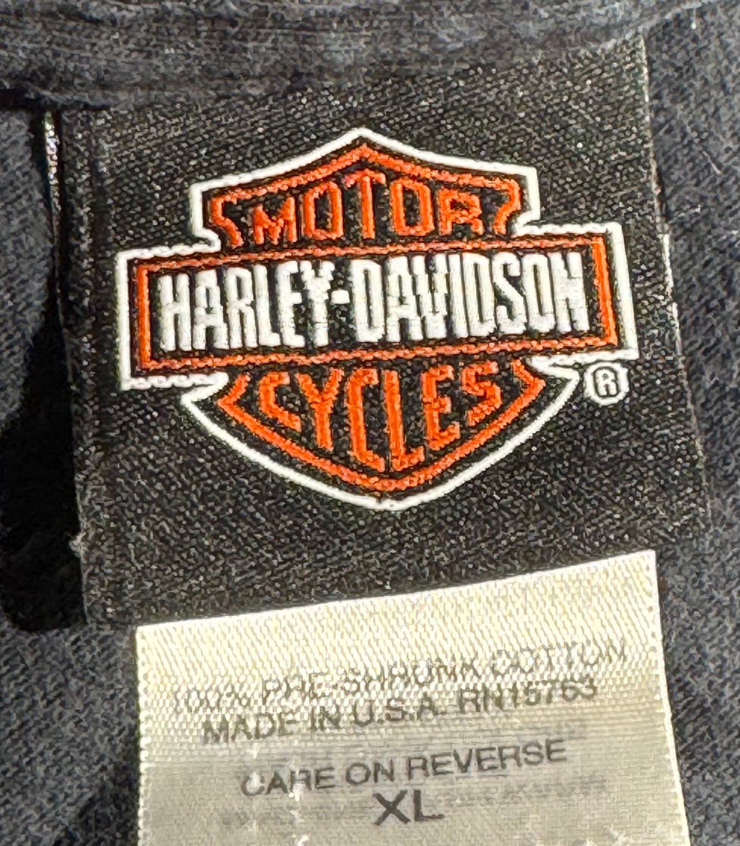 Vintage Harley Davidson T-Shirt EPIC Backside Chicago Gangster T-Shirt