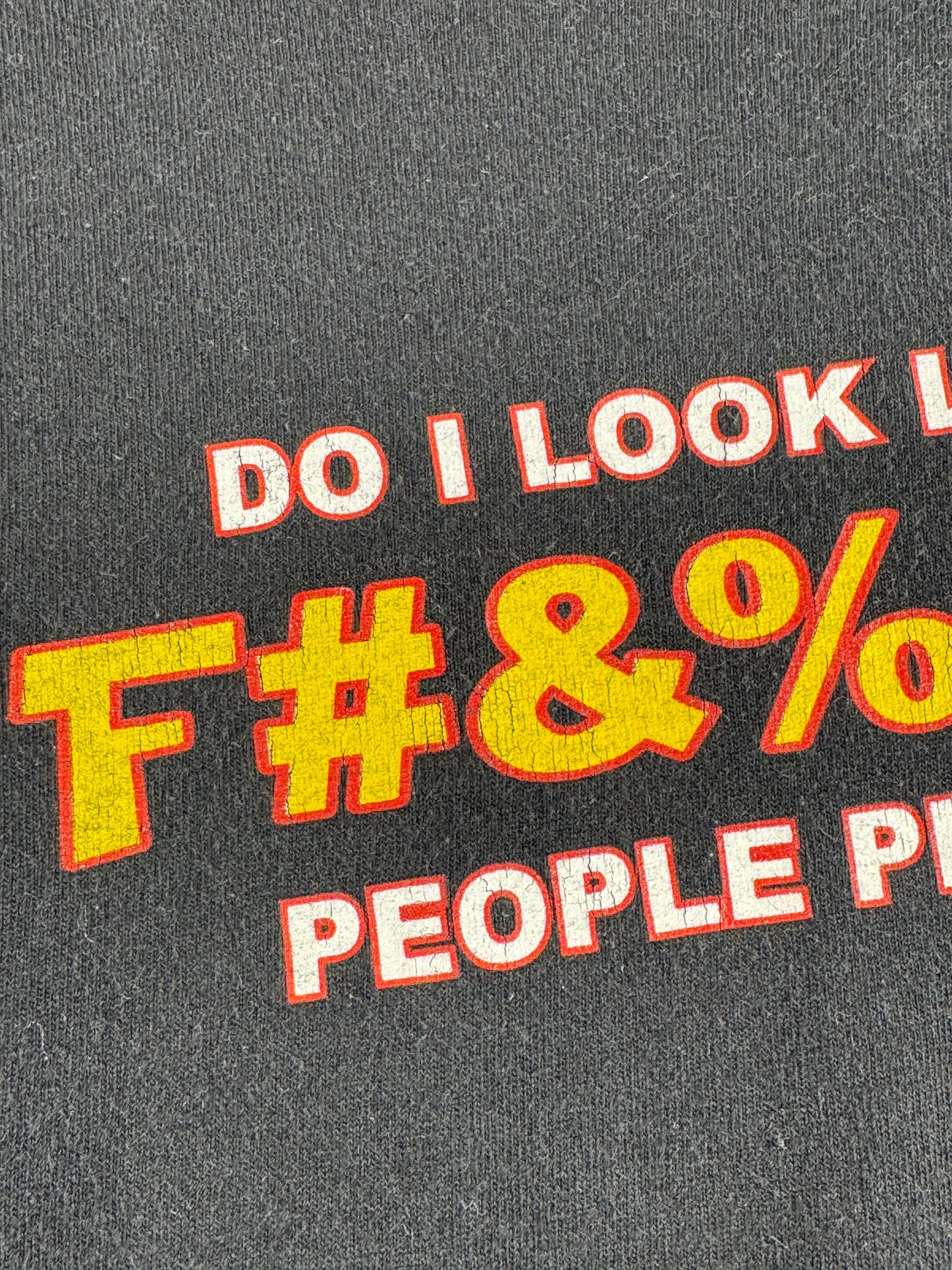 Vintage Slogan T-Shirt Funny People Person