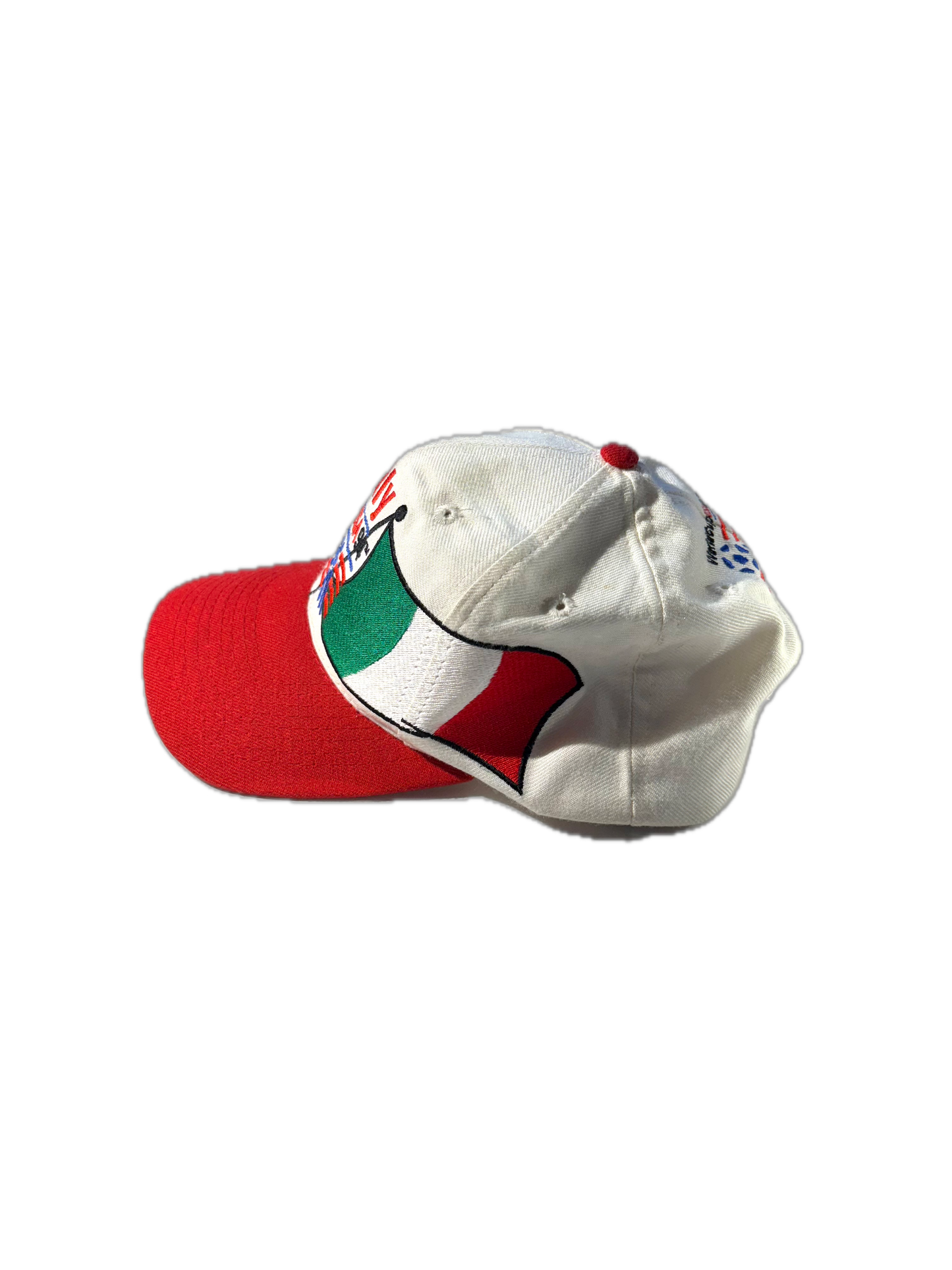 Vintage Italy World Cup Hat Football Soccer 1994