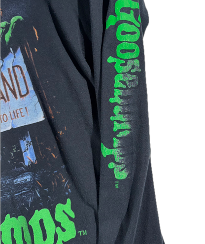 Vintage Goosebumps T-Shirt Long Sleeve Horror Land Book Tee