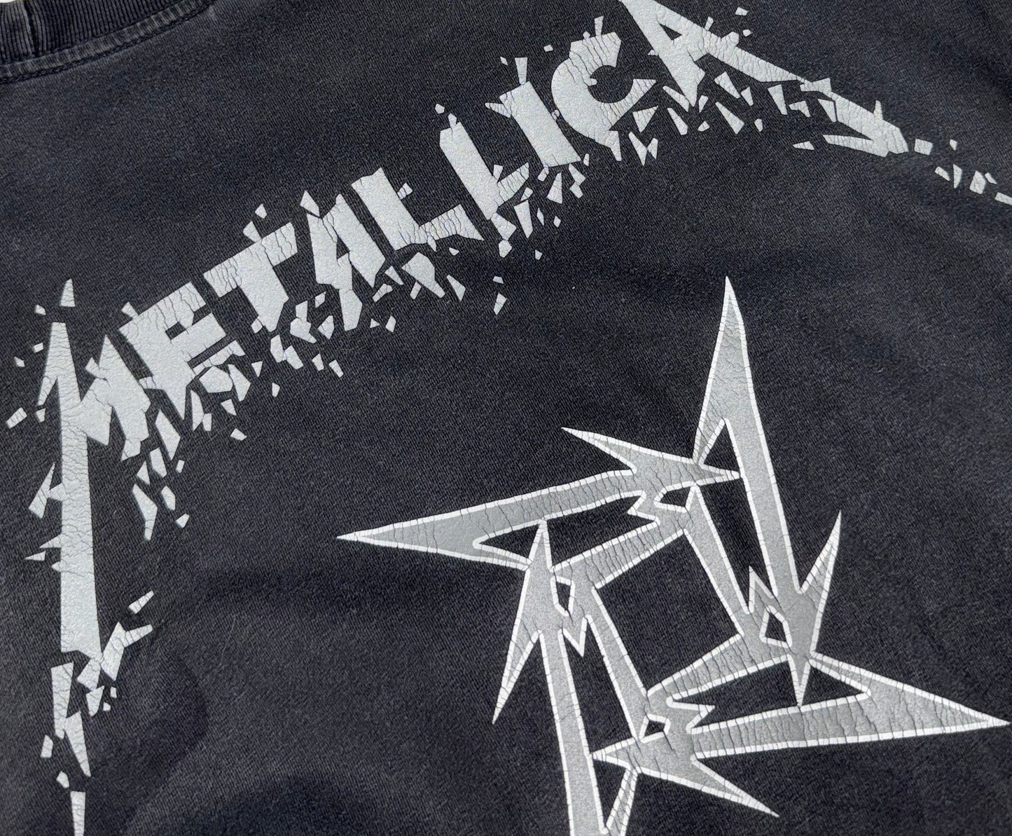 Vintage Metallica T-Shirt Long Sleeve 90's Pushead Graphics