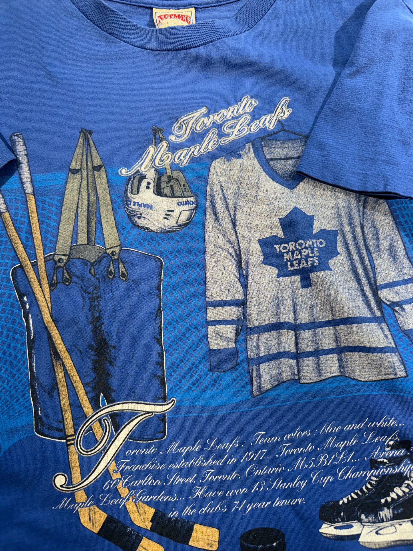 Vintage Toronto Maple Leafs T-Shirt NHL 90's