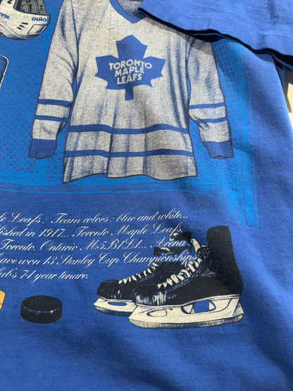 Vintage Toronto Maple Leafs T-Shirt NHL 90's