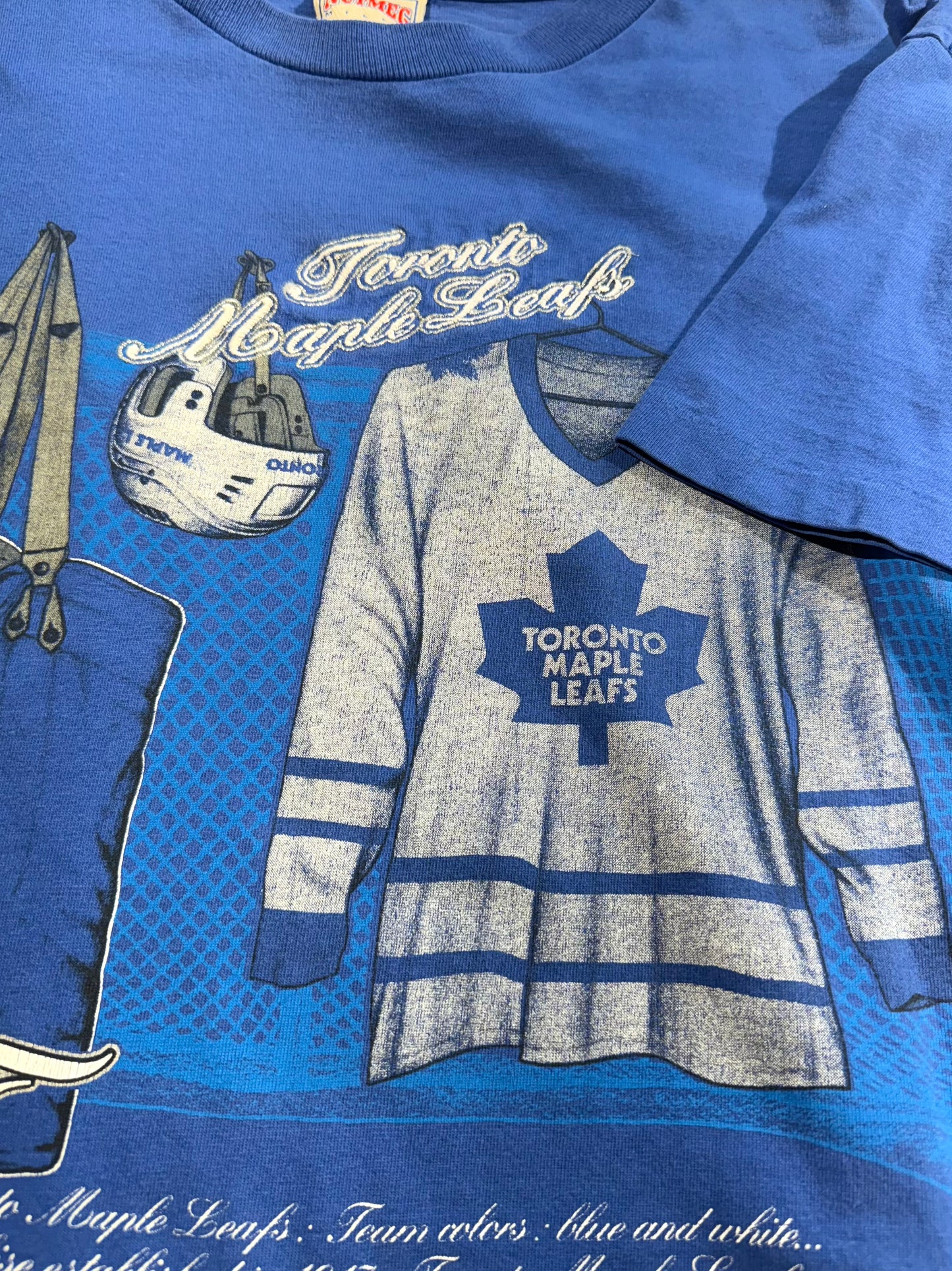 Vintage Toronto Maple Leafs T-Shirt NHL 90's