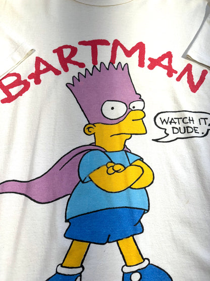 Vintage Bartman T-Shirt The Simpsons Disney