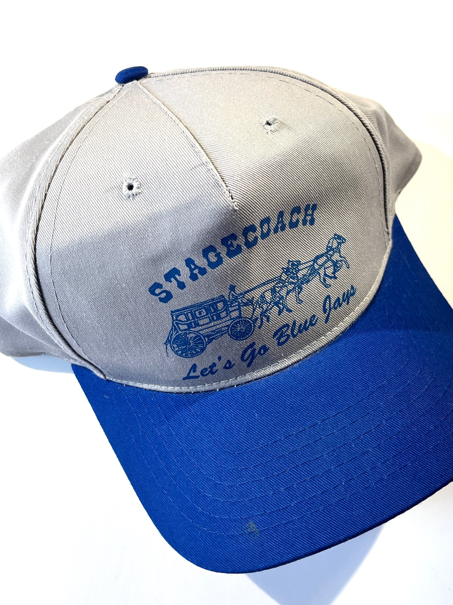 Vintage Stage Coach Hat Trucker Snapback Lets Go Blue Jays