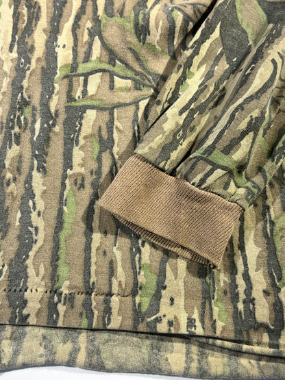 Vintage Real Tree Shirt Top Camo Soft Pocket Tee