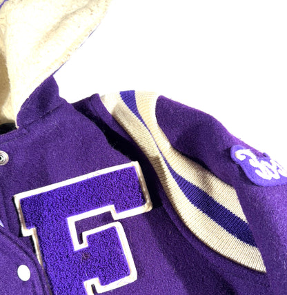 Vintage Varsity Jacket Bulldogs Cheer 1983