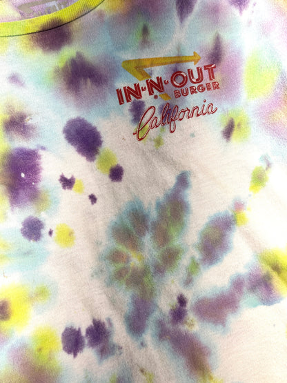 Vintage In N Out T-Shirt Tie Dye Old Cars