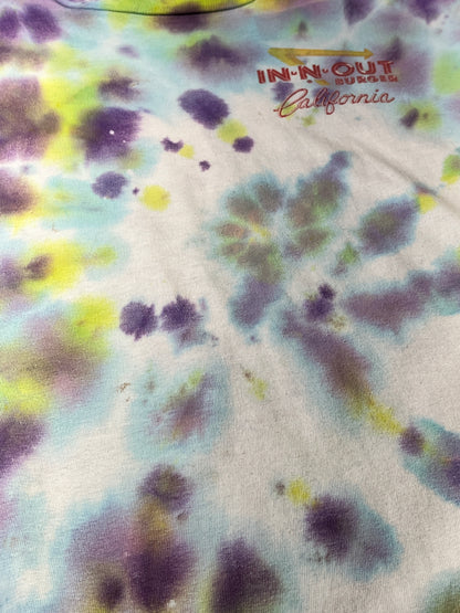 Vintage In N Out T-Shirt Tie Dye Old Cars