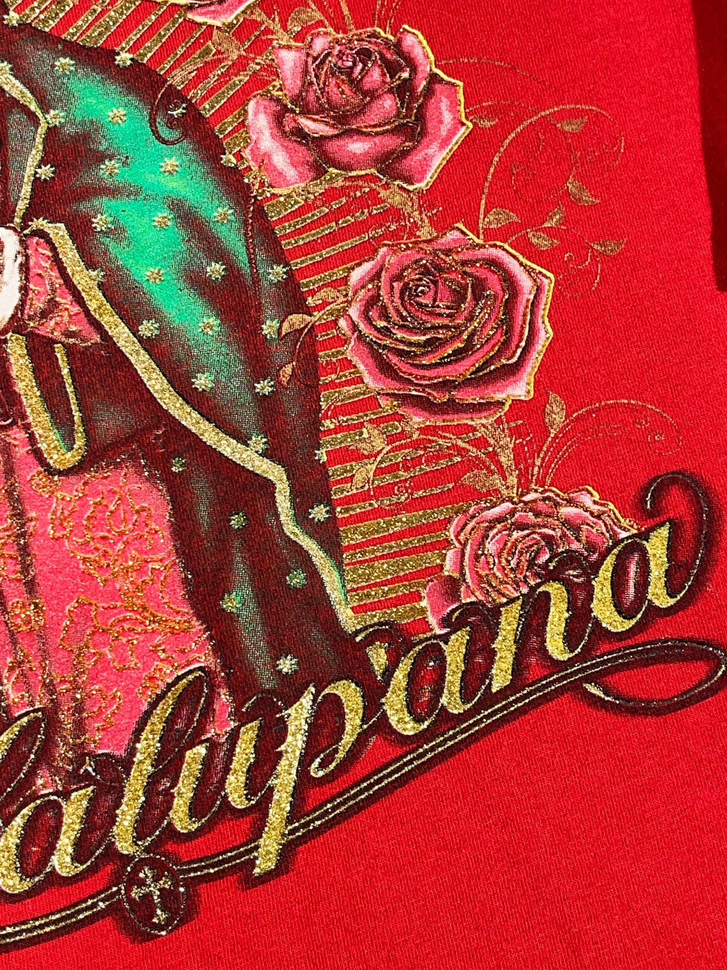 Vintage Guadalupe T-Shirt Our Lady Nuestra Virgen
