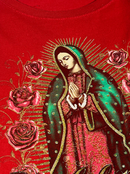 Vintage Guadalupe T-Shirt Our Lady Nuestra Virgen