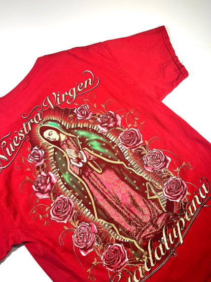 Vintage Guadalupe T-Shirt Our Lady Nuestra Virgen