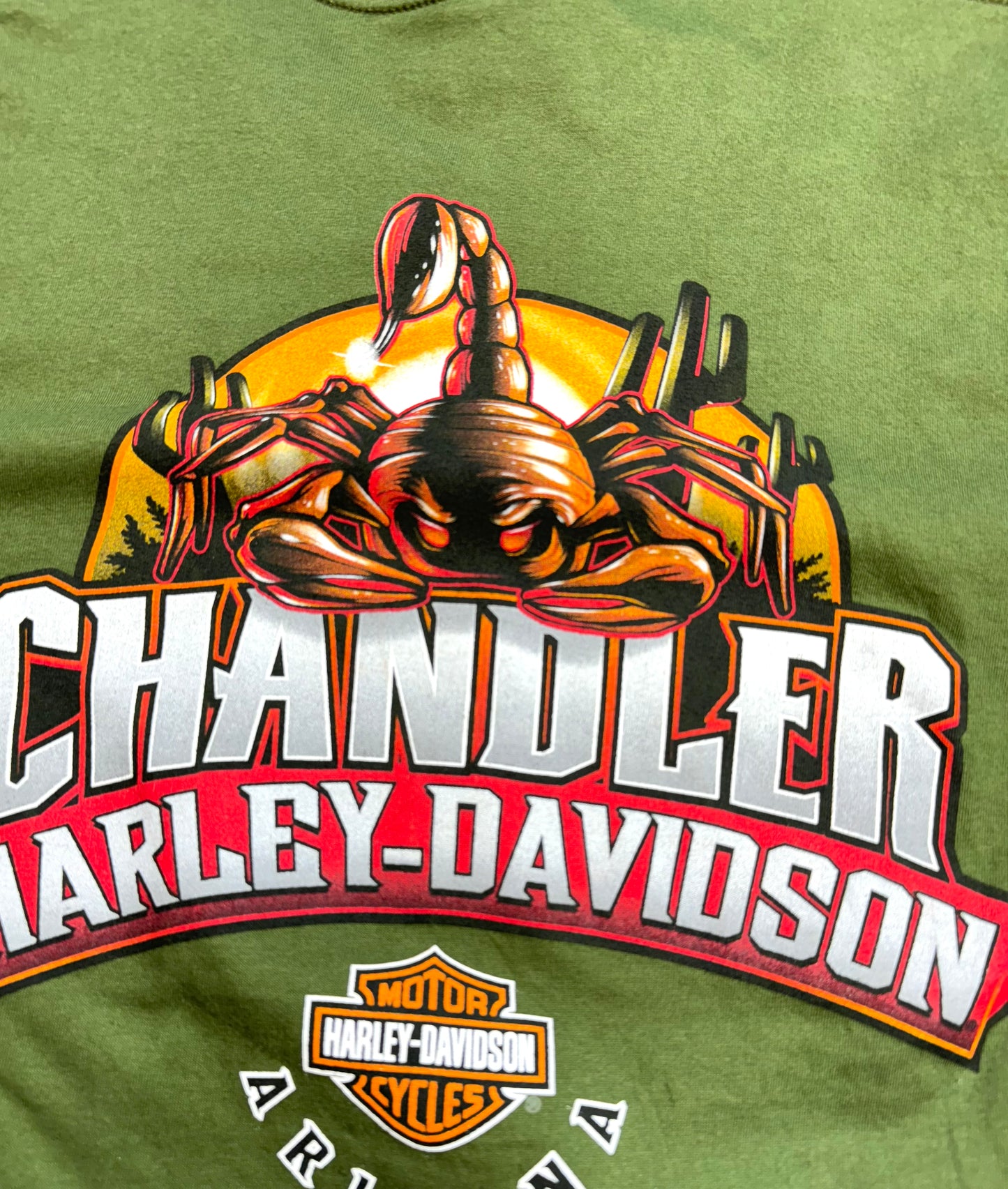 Vintage Harley Davidson T-Shirt USA Made Chandler Arizona