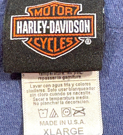 Vintage Harley Davidson T-Shirt Let's Ride USA Made Gasoline Alley