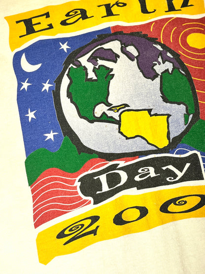 Vintage Earth Day T-Shirt 2001 Single Stitch