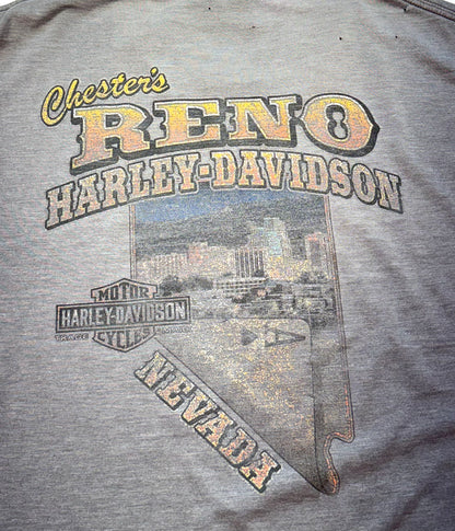 Vintage Harley Davidson T-Shirt Reno Nevada