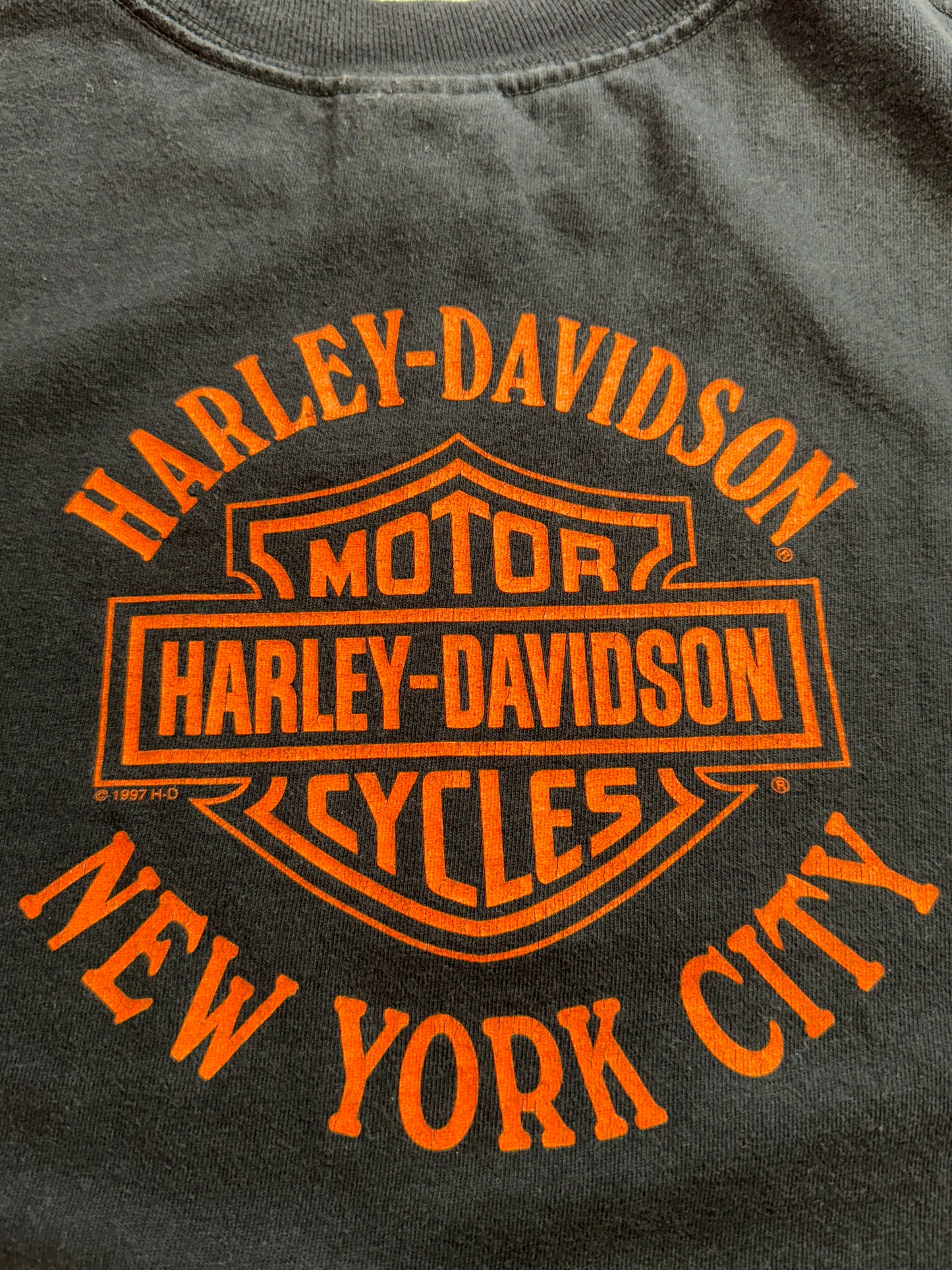 Vintage Harley Davidson T-Shirt NYC HD