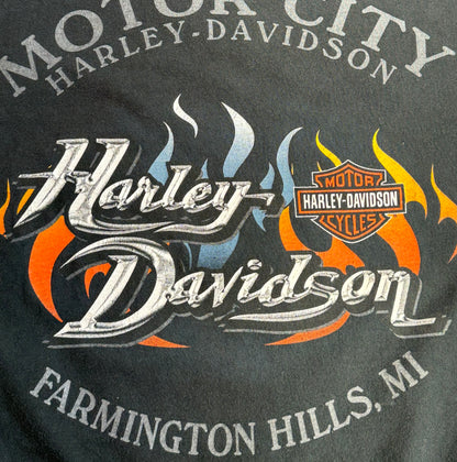 Vintage Harley Davidson T-Shirt Motor City 100 Years EPIC