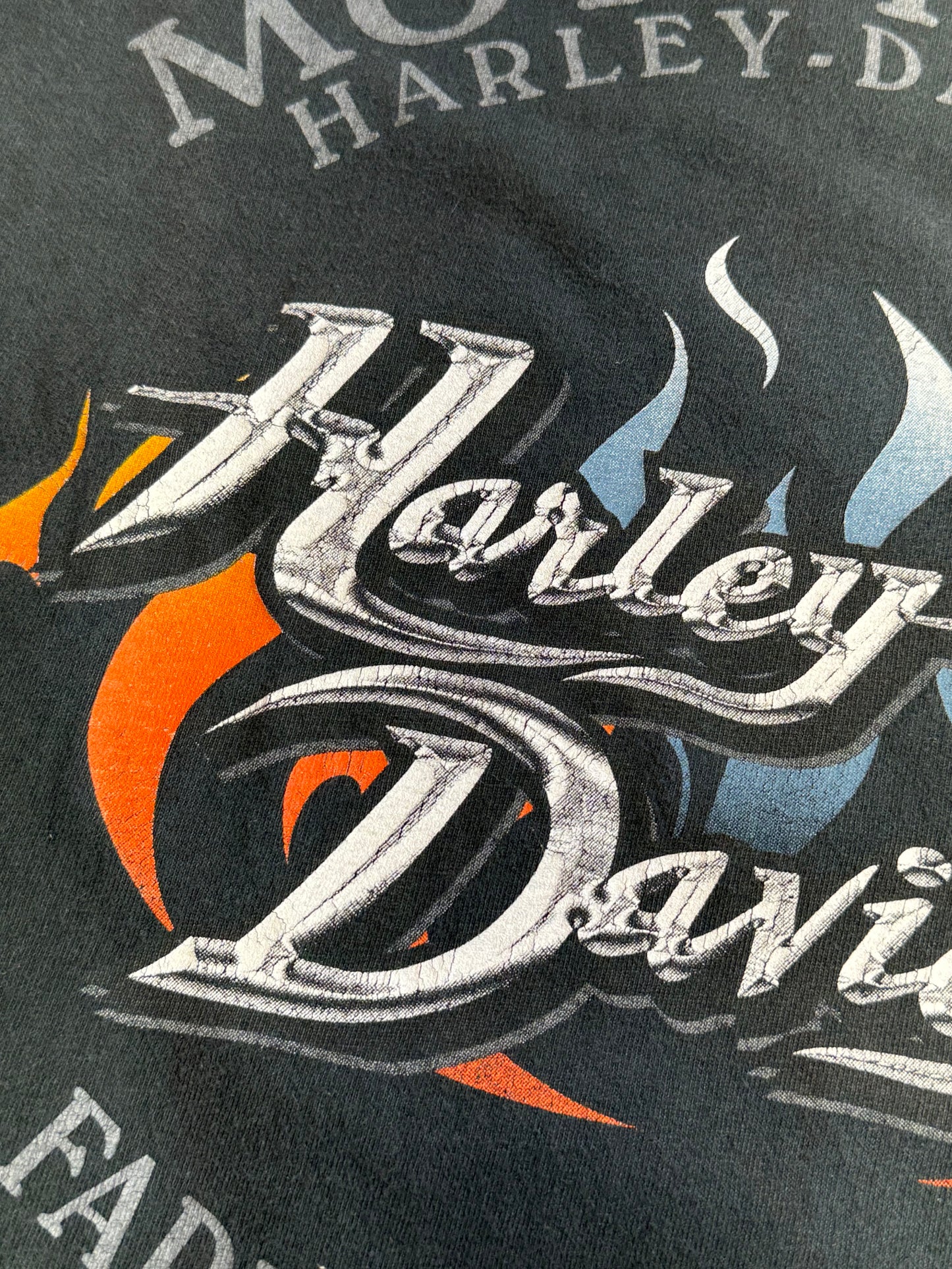 Vintage Harley Davidson T-Shirt Motor City 100 Years EPIC