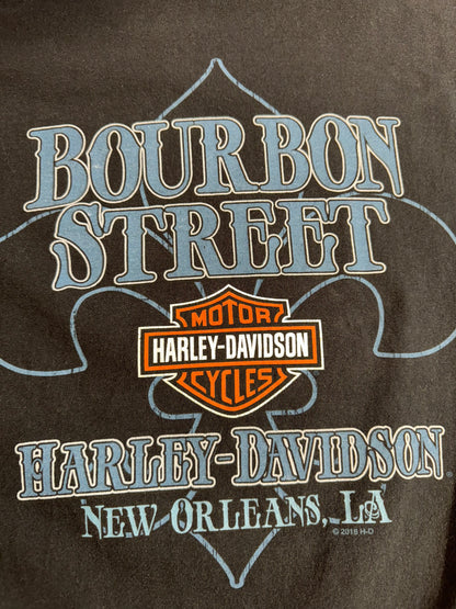 Vintage Harley Davidson T-Shirt Bourbon Street