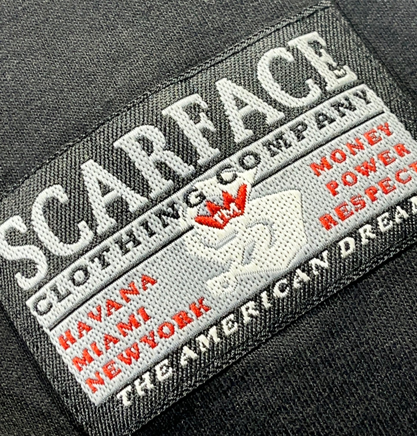 Vintage Scar face T-Shirt RESPECT Movie Vinyl Print