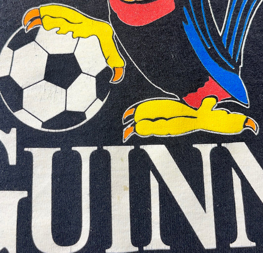 Vintage Guiness T-Shirt Soccer Ireland Beer Animal Toucan
