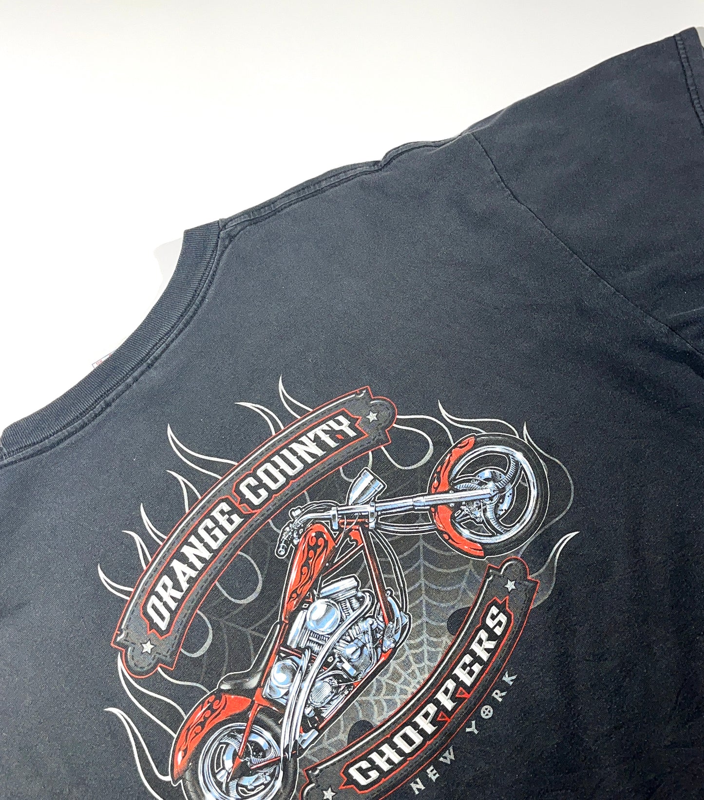 Vintage Biker T-Shirt Orange County Choppers OCC