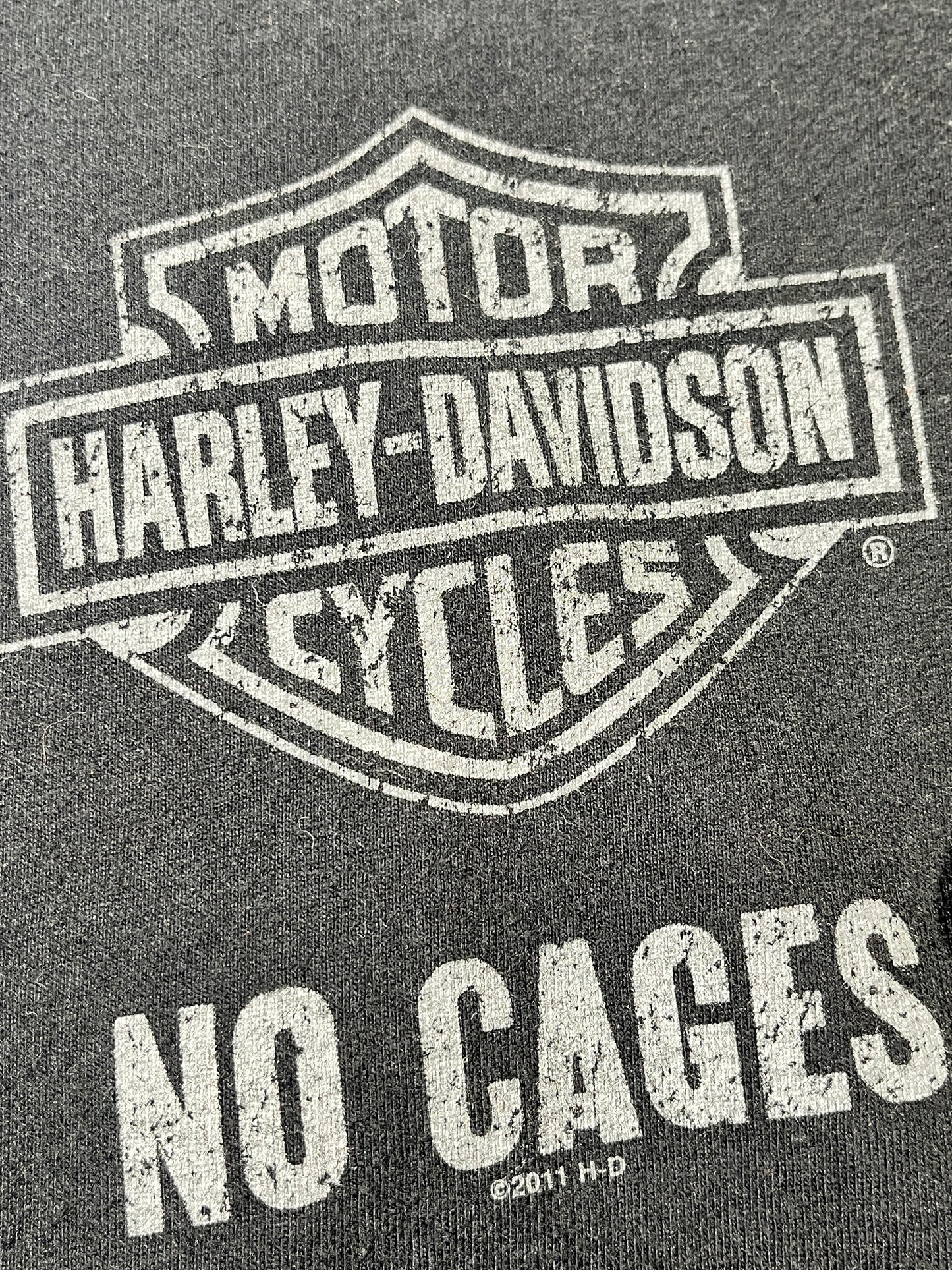 Vintage Harley Davidson T-Shirt NO Cages Colorado