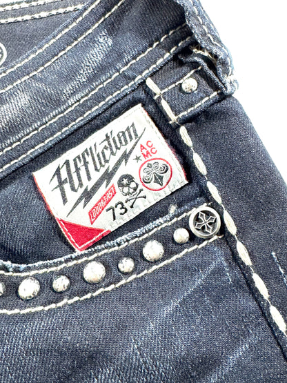 Vintage Affliction Denim Jeans Epic Bottoms