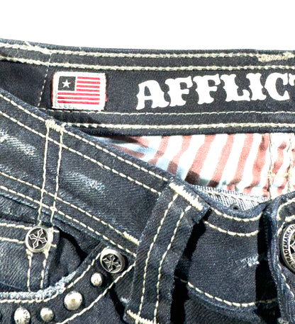 Vintage Affliction Denim Jeans Epic Bottoms