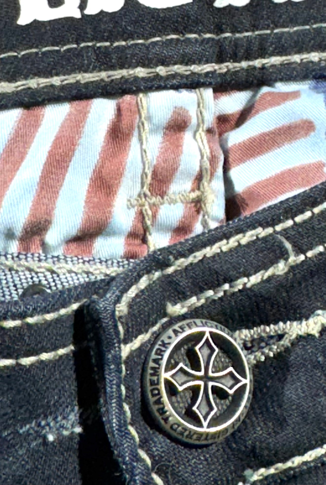 Vintage Affliction Denim Jeans Epic Bottoms