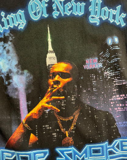 Vintage Pop Smoke T-Shirt King Of New York Rap Tee