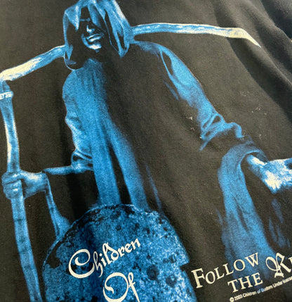 Vintage Children Of Bodom T-Shirt Follow The Reaper Band Tee