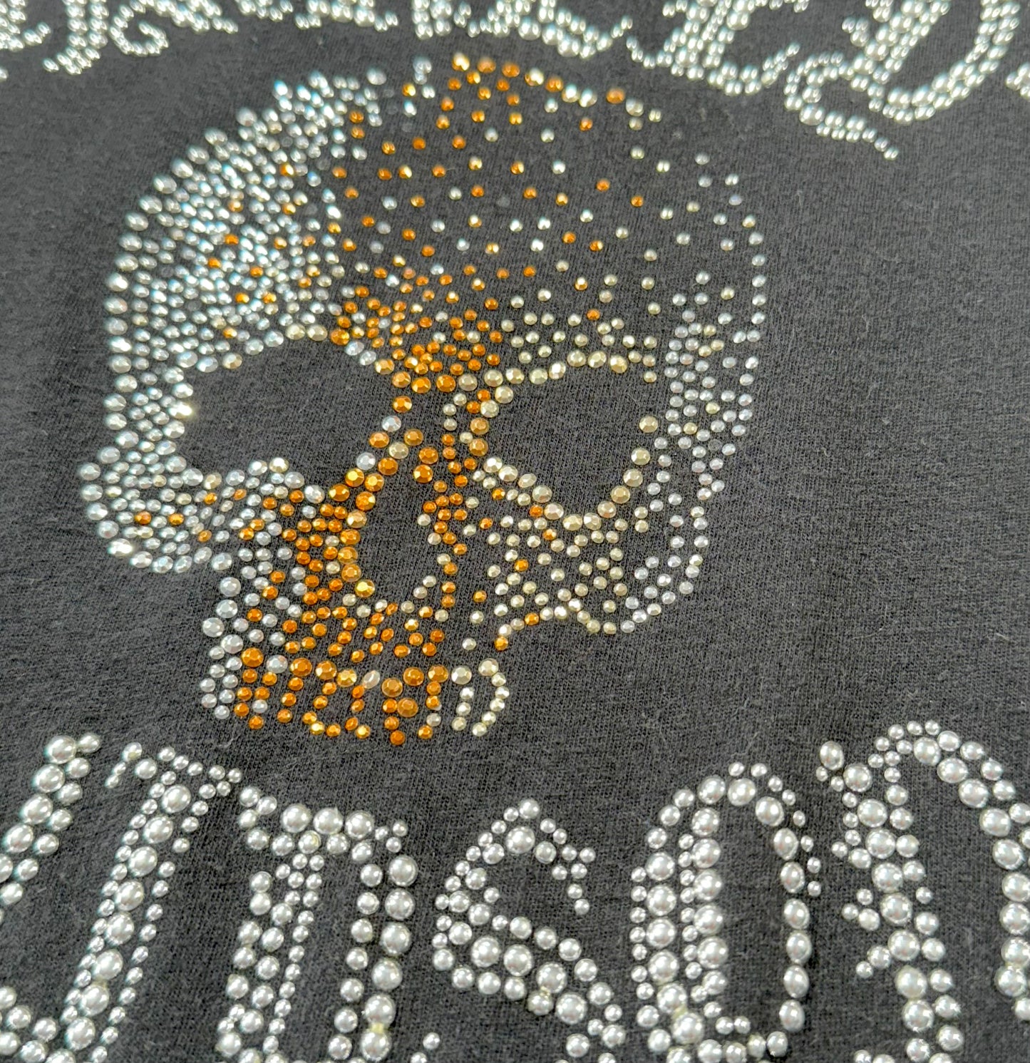 Vintage Harley Davidson T-Shirt Y2K Bedazzled