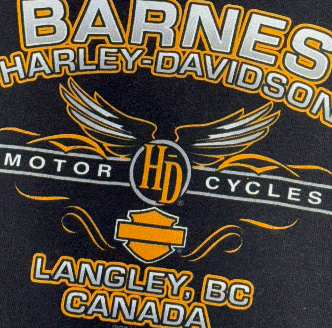 Vintage Harley Davidson T-Shirt Y2K Bedazzled