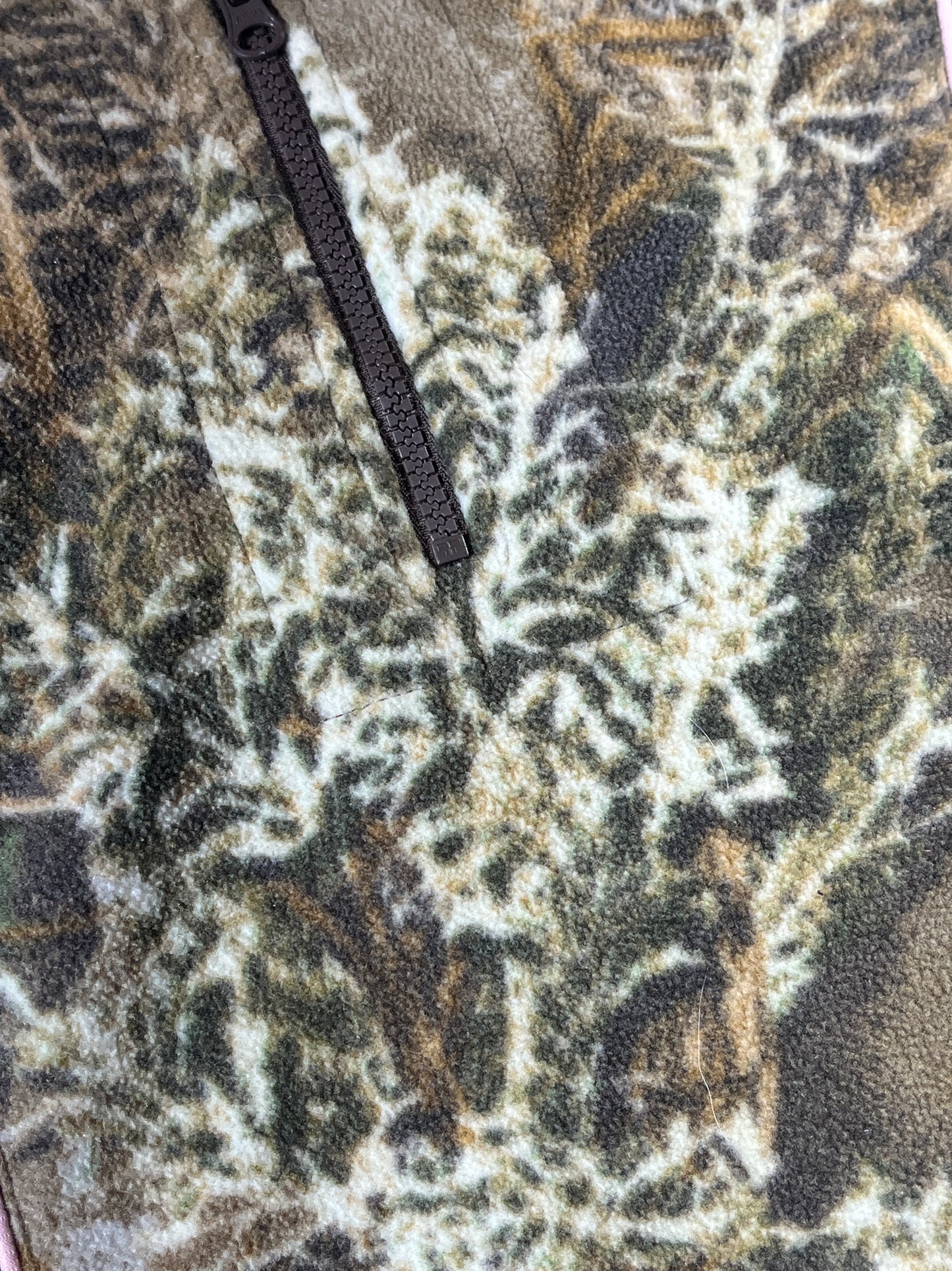 Vintage Real Tree Fleece Pull Over Sweater