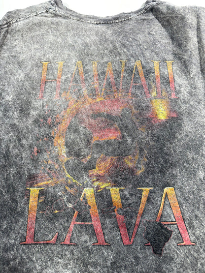 Vintage Hawaii Lava T-Shirt Faded Big Back Graphic