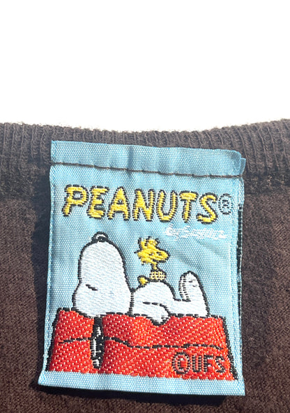 Vintage Peanuts T-Shirt I've Got Clean Thoughts Slogan Baby Tee