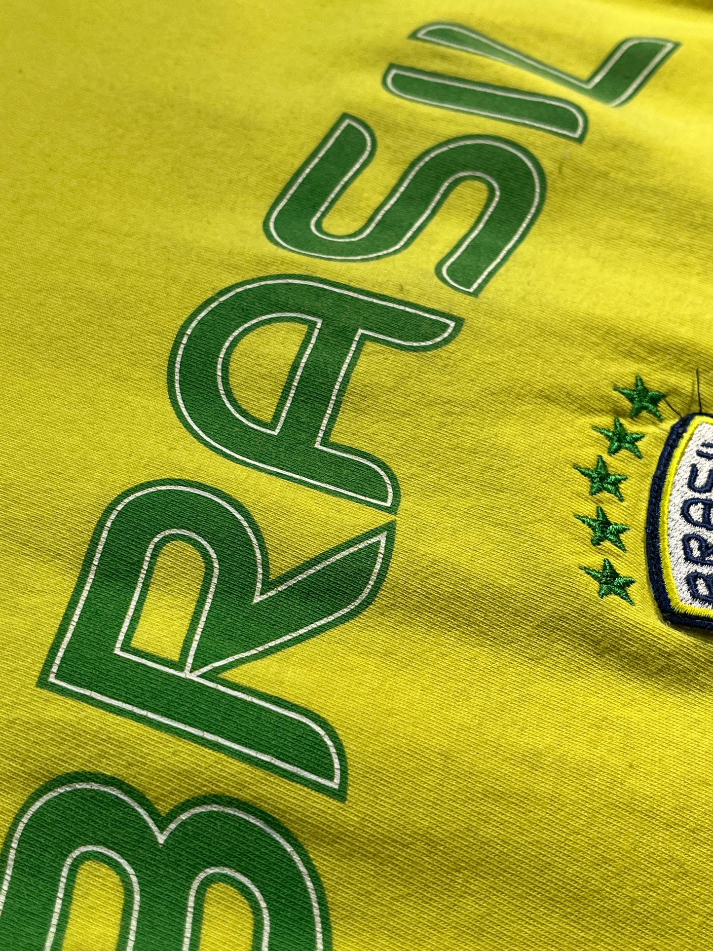 Vintage Brazil T-Shirt Soccer Fifa World Cup 2006 Y2K